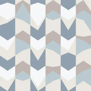 Geometry hexagonal vector seamless pattern. Stockillustratie