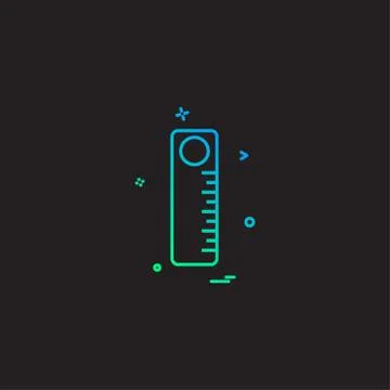 Geometry icon design vector Stock Illustration