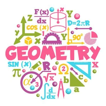 Geometry. Stock Illustration
