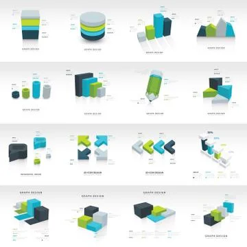 Geometry  infographic template vector design Stock Illustration