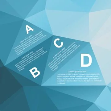 Geometry Infographic. Vector illustration. Stock Illustration