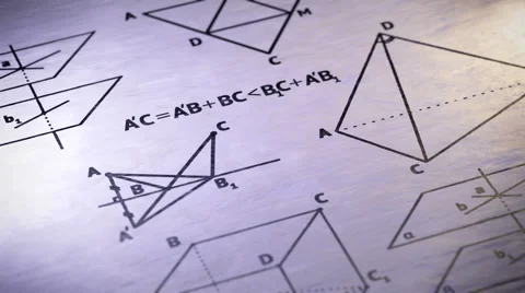 Geometry. Looping. Stock Footage 43454997