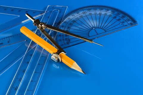 Geometry Math Set Stock Photos