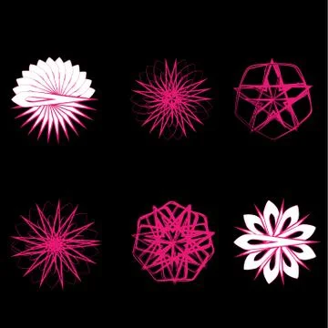 Geometry minimalistic artwork poster with simple shape and figure Stock Illustration