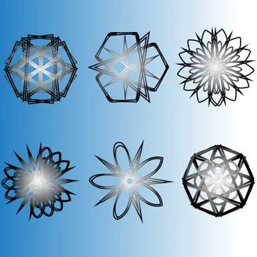 Geometry minimalistic artwork poster with simple shape and figure Stock Illustration