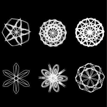 Geometry minimalistic artwork poster with simple shape and figure イラスト素材