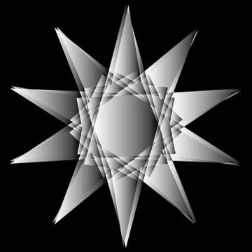 Geometry minimalistic artwork poster with simple shape and figure Stock Illustration