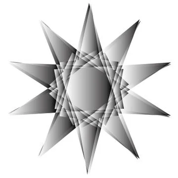 Geometry minimalistic artwork poster with simple shape and figure Stock Illustration