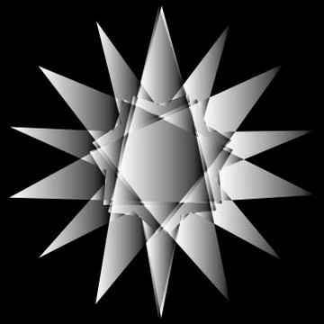 Geometry minimalistic artwork poster with simple shape and figure Stock Illustration