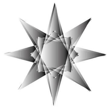 Geometry minimalistic artwork poster with simple shape and figure Stock Illustration