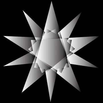 Geometry minimalistic artwork poster with simple shape and figure Stock Illustration