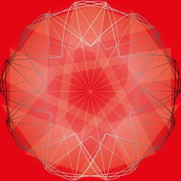 Geometry minimalistic artwork poster with simple shape and figure Stock Illustration