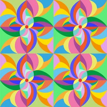 Geometry minimalistic artwork poster with simple shape and figure. Stock Illustration