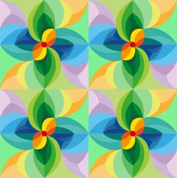 Geometry minimalistic artwork poster with simple shape and figure. Stock Illustration