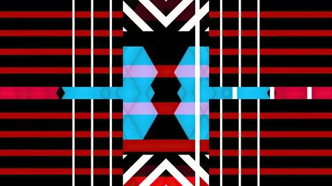 Geometry minimalistic artwork  with simple shape and figure. Stock Illustration