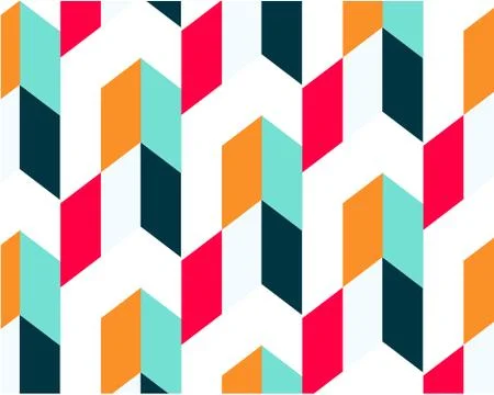 Geometry minimalistic poster with a simple shape and figure Stock Illustration