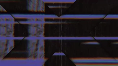 Geometry &amp; Motion: Retro Animation’s Perfect Pair Stock Footage 306293959