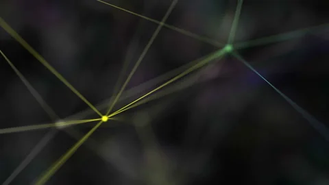 Geometry of operations.3d rendered abstract plexus shapes. Connection and web Stock Footage 109543699