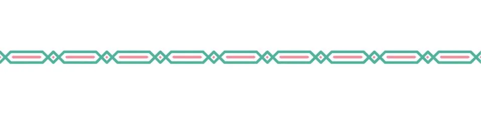 Geometry Pattern Border Design Stock Illustration