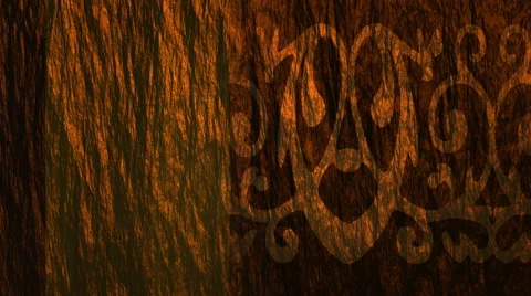 Geometry pattern moving horizontal on bronze Stock Footage 47868684