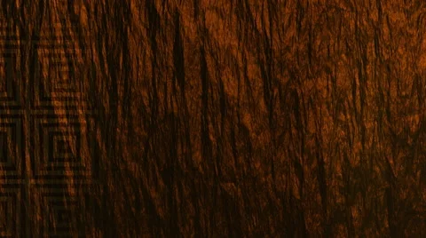 Geometry pattern moving horizontal on bronze Stock Footage 47868716