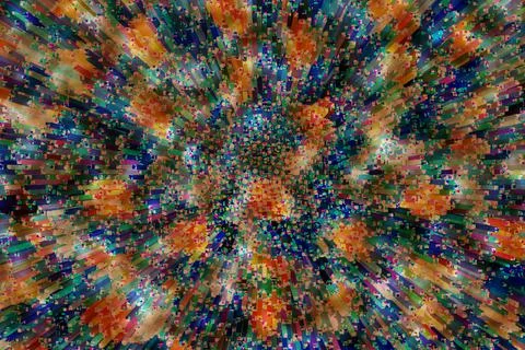 Geometry pattern with textured background. Fashion colorful pattern Stock Illustration