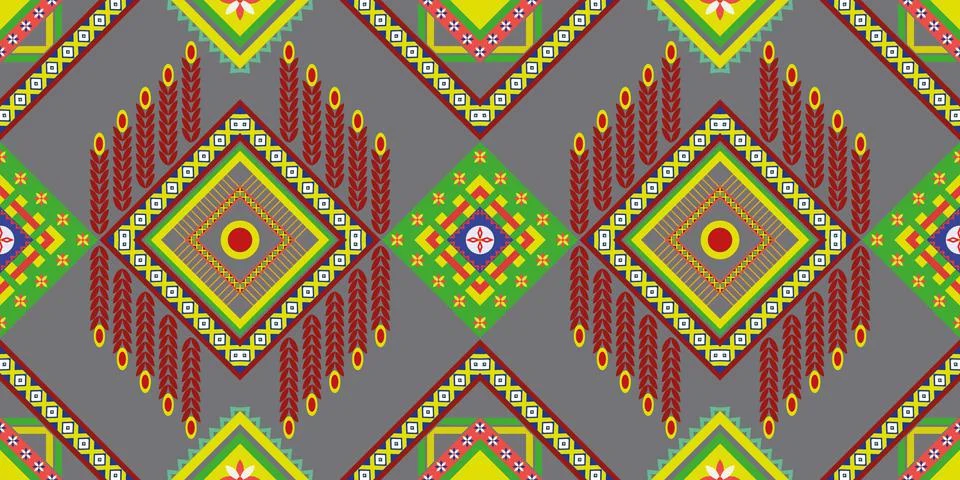 Geometry Pattern vector file seamless background Suitable for printing Illustrazione stock