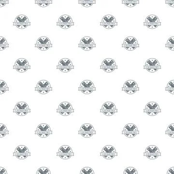 Geometry pattern vector seamless Illustrazione stock