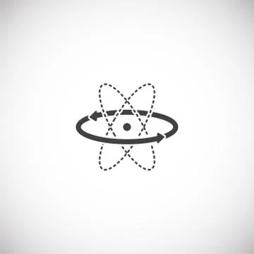 Geometry related icon on background for graphic and web design. Creative Stock Illustration