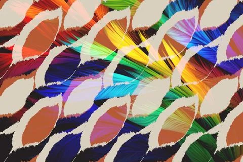 Geometry repeat pattern with texture background,colorful pattern work 스톡 일러스트