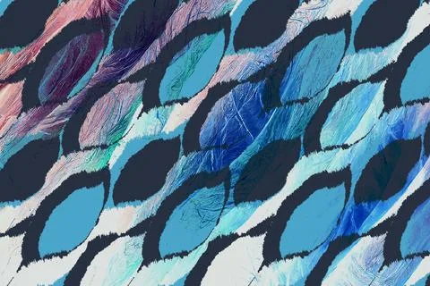 Geometry repeat pattern with texture background,colorful pattern work Stock Illustration