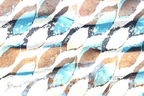 Geometry repeat pattern with texture background,colorful pattern work Illustrazione stock