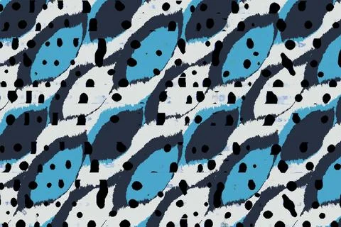 Geometry repeat pattern with texture background,colorful pattern work Stock Illustration