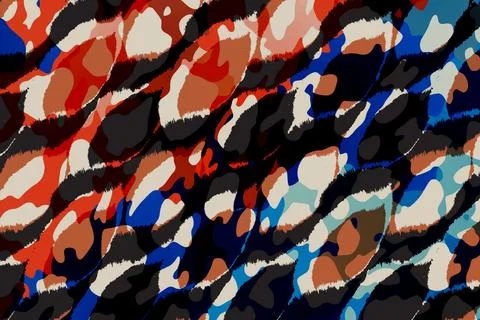 Geometry repeat pattern with texture background,colorful pattern work Illustrazione stock