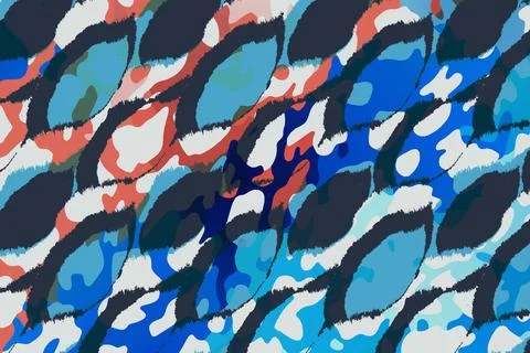 Geometry repeat pattern with texture background,colorful pattern work Stock Illustration