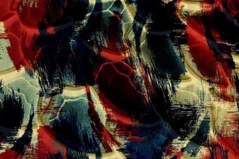 Geometry repeat pattern with texture background,colorful pattern work Stock Illustration