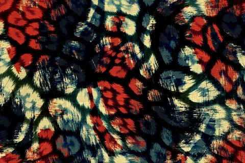 Geometry repeat pattern with texture background,colorful pattern work Stock Illustration