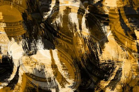 Geometry repeat pattern with texture background,colorful pattern work Stock Illustration