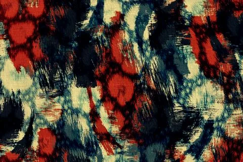 Geometry repeat pattern with texture background,colorful pattern work Stock Illustration