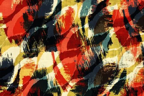 Geometry repeat pattern with texture background,colorful pattern work Stock Illustration