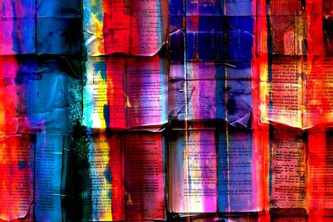 Geometry repeat pattern with texture background,colorful pattern work Stock Illustration