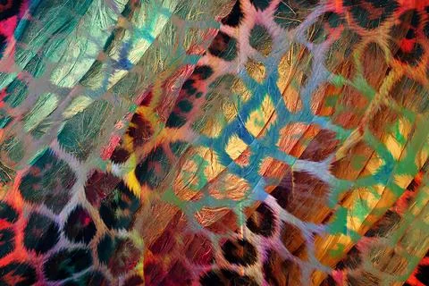 Geometry repeat pattern with texture background,colorful pattern work Stock Illustration