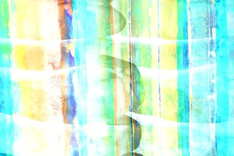 Geometry repeat pattern with texture background,colorful pattern work Stock Illustration