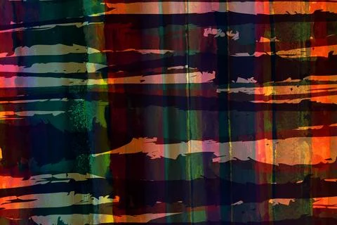 Geometry repeat pattern with texture background,colorful pattern work Stock Illustration