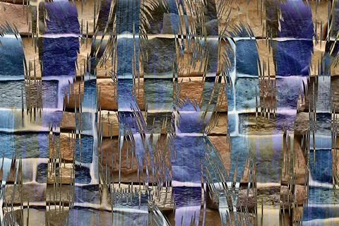 Geometry repeat pattern with texture background,colorful pattern work Stock Illustration