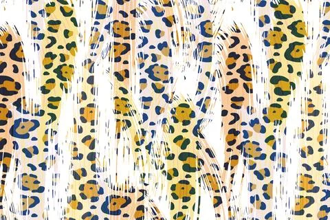 Geometry repeat pattern with texture background,colorful pattern work Stock Illustration