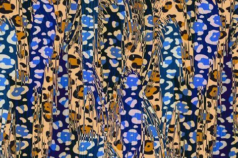 Geometry repeat pattern with texture background,colorful pattern work Stock Illustration