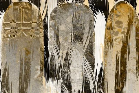 Geometry repeat pattern with texture background,colorful pattern work Illustrazione stock