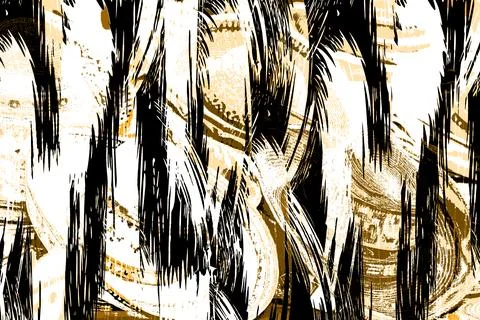 Geometry repeat pattern with texture background,colorful pattern work Stock Illustration