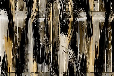 Geometry repeat pattern with texture background,colorful pattern work Stock Illustration